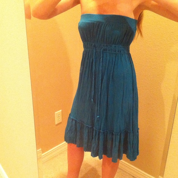 Teal dress