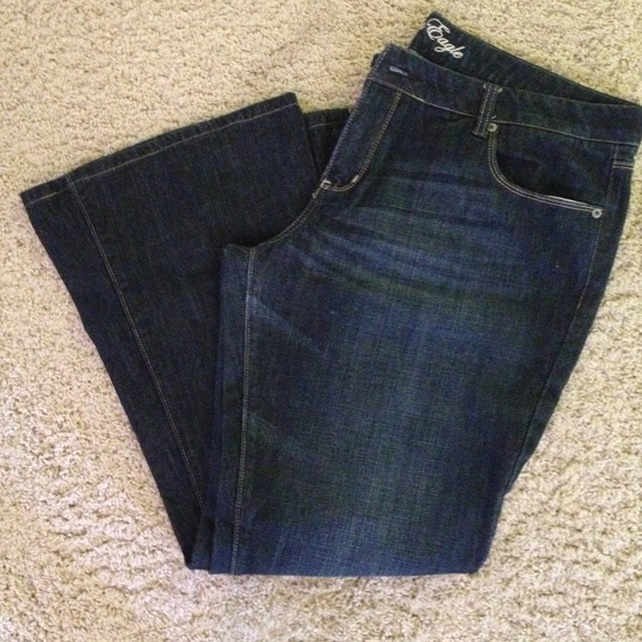 🚫Sold🚫American Eagle dark wash flares