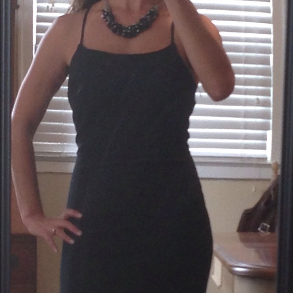 ❌SOLD❌ Sexy long black dress, gorgeous! - Picture 2 of 4