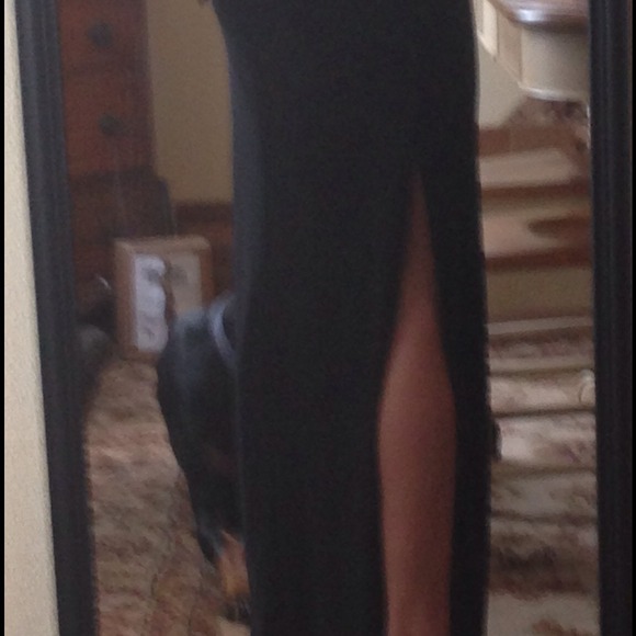 ❌SOLD❌ Sexy long black dress, gorgeous! - Picture 4 of 4