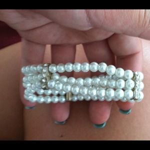 Bracelet with matching earrings