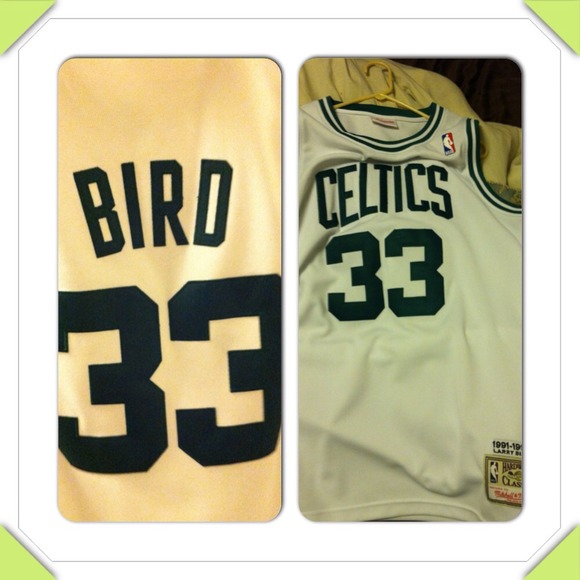 Throwback NBA Jersey Larry Bird Dr.Jay - Picture 2 of 4