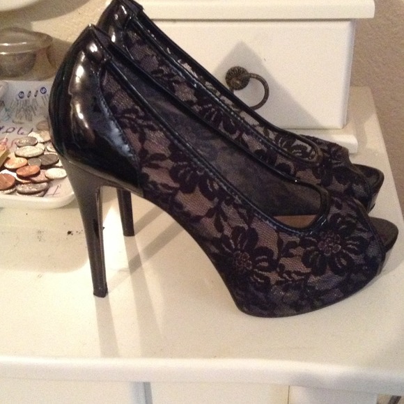 Guess lace high heels