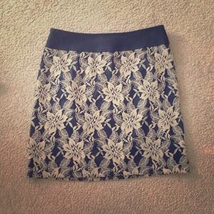 High waisted skirt