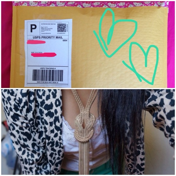 Sending out.