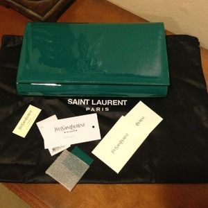 💯% Authentic YSL Clutch