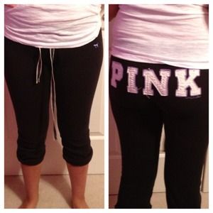 Pink Sweatpants! Gently loved.