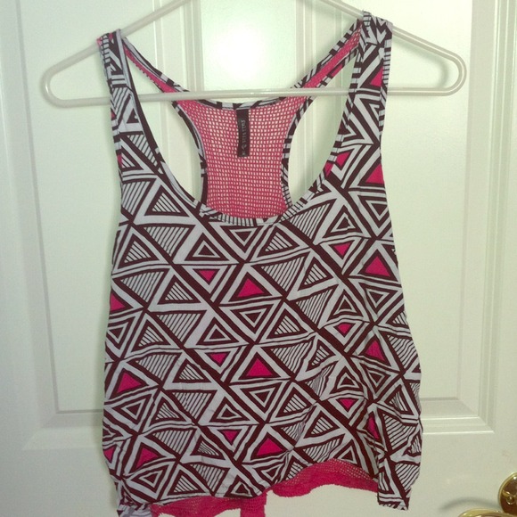 Tops - Flashy hot pink tank top!