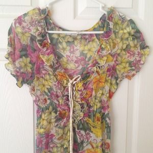 Guess floral shirt