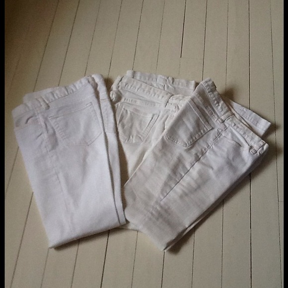 GAP Denim - Bundle 4 Pairs White Jeans