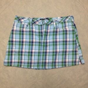 NWOT Plaid Abercrombie skirt.