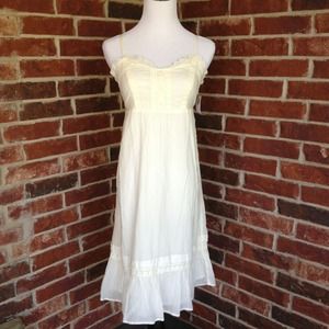 Whimsical ivory dress