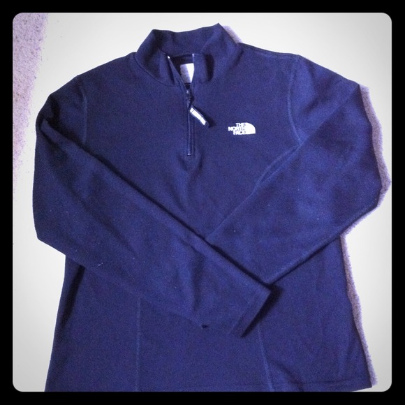 The north face black long sleeve shirt sz s
