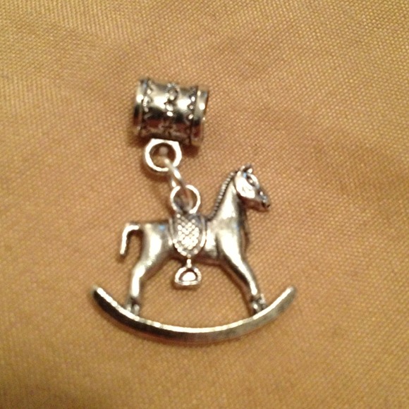 Rocking horse charm