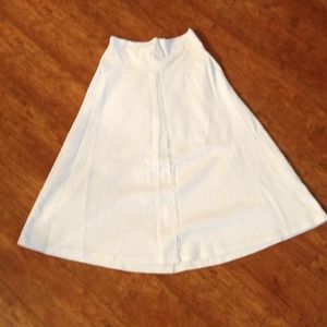 White skirt