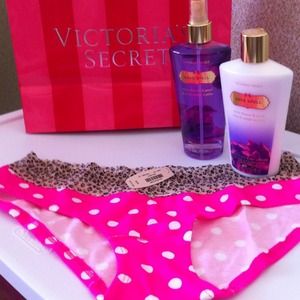 💖 Victoria's Secret Trio Lotion/Body Mist & Panty
