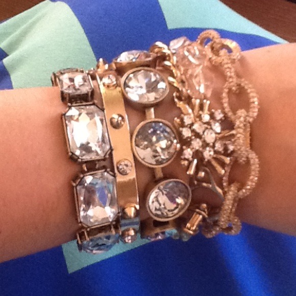 SOLD*********J. Crew Classic Crystal Bracelet NWT