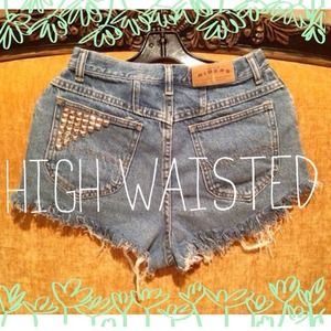 🌻💛Customized high waisted shorts