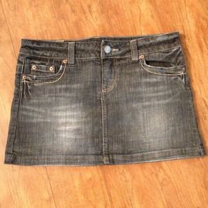 AE denim skirt