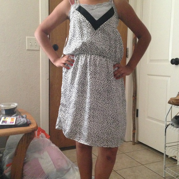 Traded with @ vettek13: polka dot summer dress
