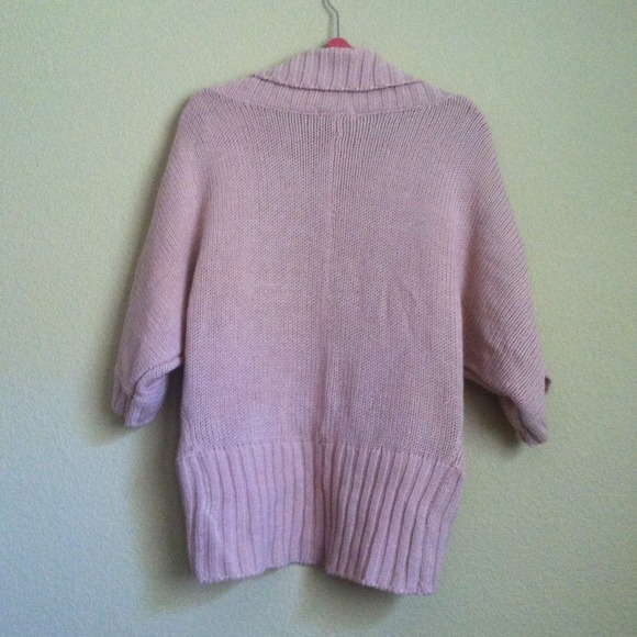 Light Pink Knit Cardigan - Picture 3 of 3