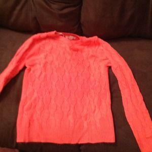 Forever 21 coral sweater