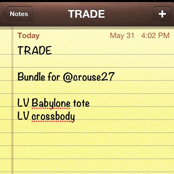 Trade! @crouse27