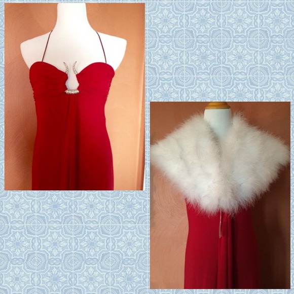 👯Host Pick👯💃Red formal dress, figure flattering - Picture 3 of 4