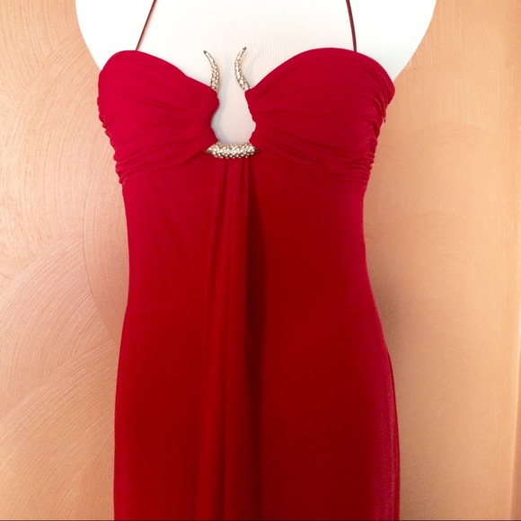 👯Host Pick👯💃Red formal dress, figure flattering - Picture 4 of 4
