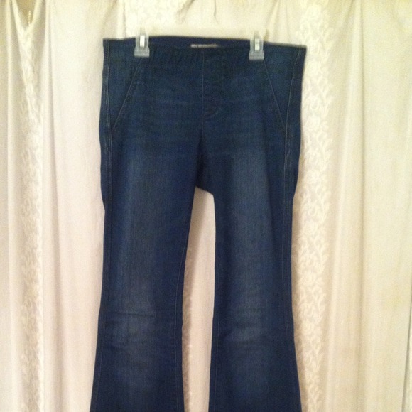 Free People Pull-on Flare Jeans