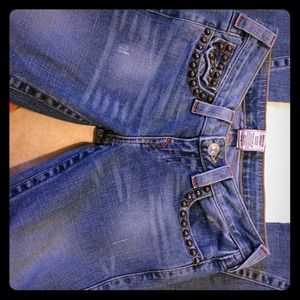 True Religion Joey Studded Jeans Size 26 😍