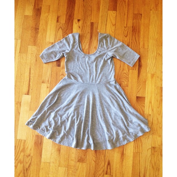 🎀Traded🎀 Grey baby doll dress