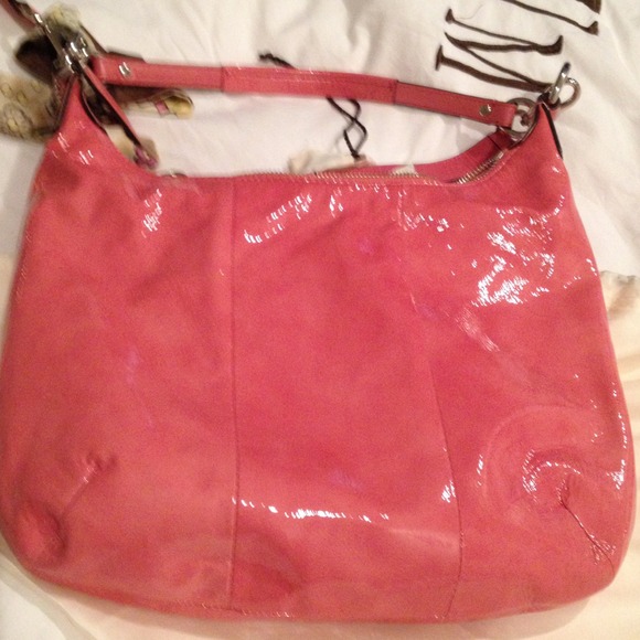 REDUCED Coach pink Kristina w/ wallet & scarf - Picture 3 of 4