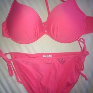 Super hot coral Body Glove bikini