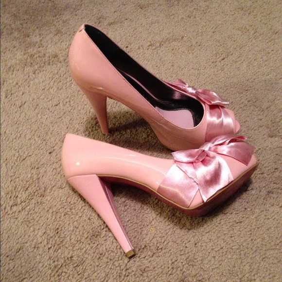 Lovely pink high heels