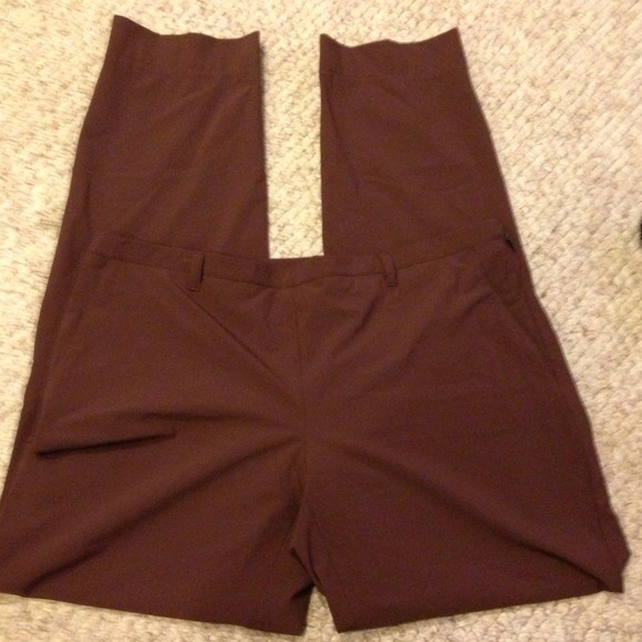Authentic Prada pants. Chocolate brown. Size 46