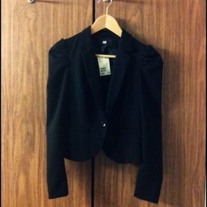 H&M black blazer