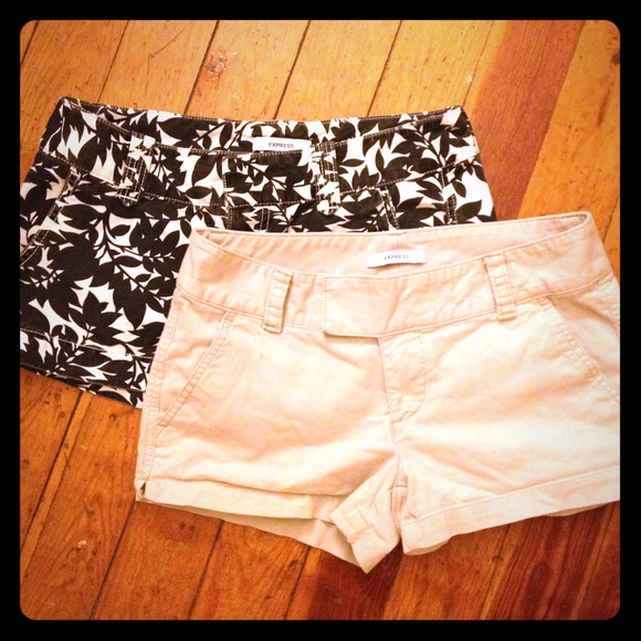 Express Cotton Shorts - 2 pair