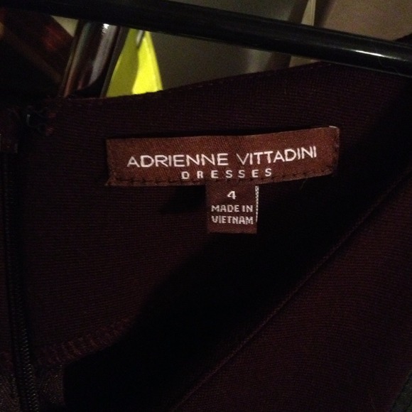 Designer dress with leather detailing - Picture 3 of 3