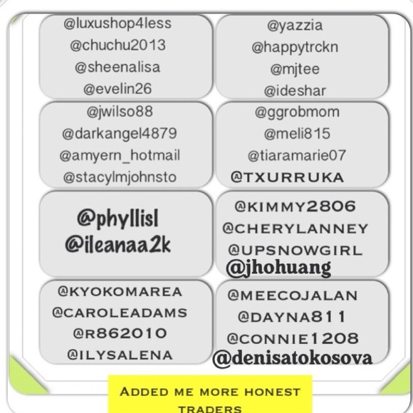 UPDATED LIST💯TRUSTED POSHER💯SELLER❤TRADER❤BUYER❤ - Picture 2 of 4