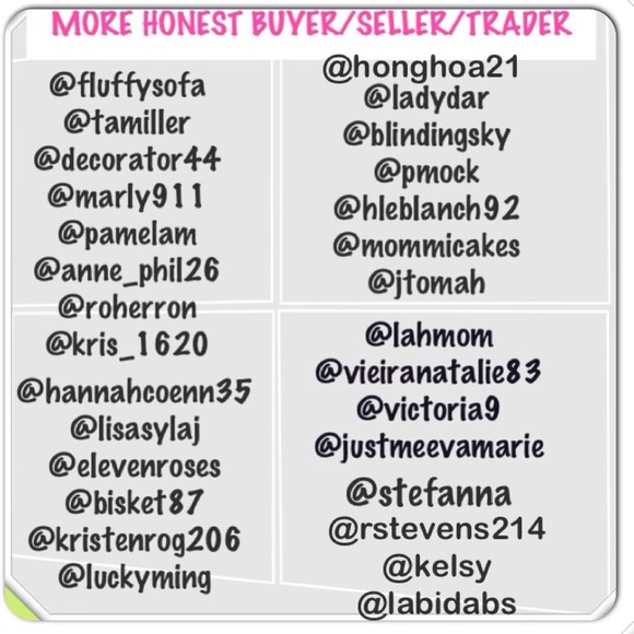 UPDATED LIST💯TRUSTED POSHER💯SELLER❤TRADER❤BUYER❤ - Picture 3 of 4