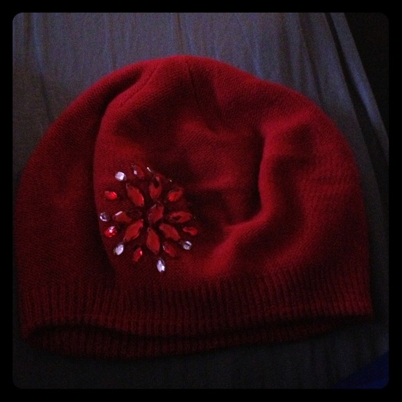Red beanie