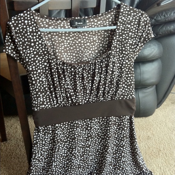 Polka dotted dressy shirt