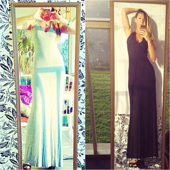 Sold in bundle!Grey & Black Reversible Dress - Picture 2 of 3