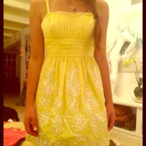 Yellow Easter dress