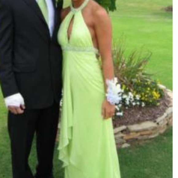 Lime Green Prom/Formal Dress