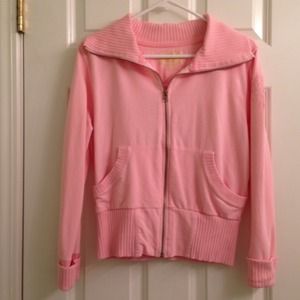 ❌❌❌TRADED❌❌❌U.S. Polo Assn pink zippered sweater.