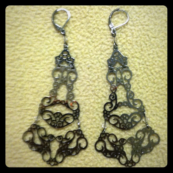 SOLD!!!!! chandelier earrings brand new