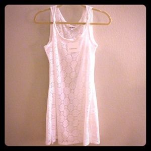 SOLD❗ Lace swimsuit cover up dress. Sz sm NWT