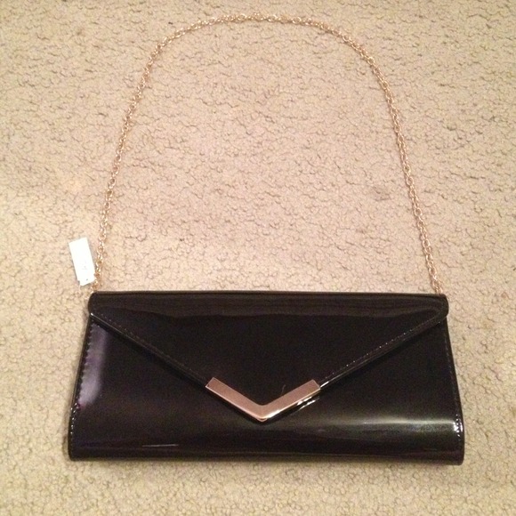 New Aldo Clutch - Shoulder bag. Black and Gold!!!